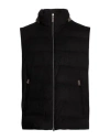 Herno Man Vest Black Size 40 Polyester, Elastane