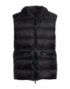 Herno Man Vest Black Size 48 Polyamide In Black