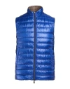 Herno Man Vest Bright Blue Size 34 Polyamide