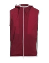 Herno Man Vest Burgundy Size 40 Polyamide, Elastane In Red