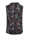 Herno Man Vest Charcoal Size 40 Polyamide, Elastane In Gray