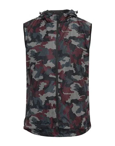 Herno Man Vest Charcoal Size 40 Polyamide, Elastane