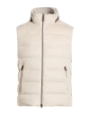 Herno Man Vest Cream Size 44 Polyester, Elastane In White