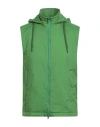 Herno Man Vest Green Size 46 Polyamide