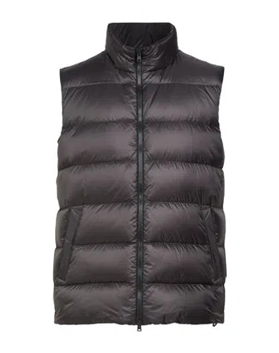 Herno Man Vest Grey Size 36 Polyamide