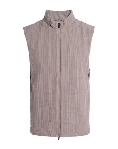 Herno Man Vest Grey Size 40 Polycarbonate, Elastane In Gray
