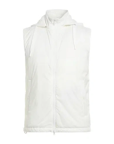 Herno Man Vest Ivory Size 48 Polyamide In White