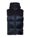 Herno Man Vest Midnight Blue Size 36 Polyamide, Polyester In Black