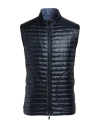 Herno Man Vest Navy Size 44 Polyamide In Blue