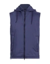 Herno Man Vest Navy Size 46 Polyamide In Blue