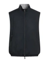 Herno Man Vest Navy Size 48 Polyester In Black