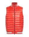Herno Man Vest Orange Size 40 Polyamide In Red