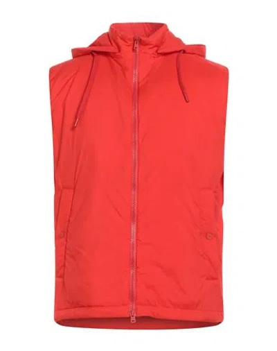 Herno Man Vest Orange Size 42 Polyamide In Red