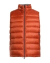 Herno Man Vest Orange Size 48 Polyamide In Red