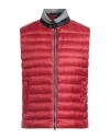 Herno Man Vest Red Size 40 Polyamide