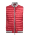 Herno Quilted Sleeveless Jackets Ribbed Collar