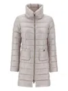 Herno Maria Coat In Neutral
