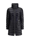 Herno Turtleneck Down Jacket In Black