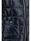Herno Quilted Polyamide Puffer Down Jacket In Blue