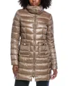 Herno Maria Medium Down Jacket In Brown