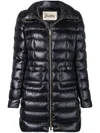 Herno Maria Midi Down Jacket In Black
