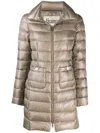 Herno Down-filled Puffer Jacket With Polyamide Lining In Gray