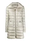 Herno Long-sleeve Puffer Jacket In Grey