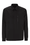 Herno Master Nylon Shirt-cut Jacket In Black