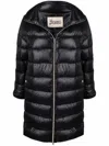 Herno Matilde Midi Down Jacket In Black