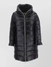 Herno Black High Neck Down Jacket
