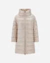 Herno "matilde" Long Down Jacket In Multi