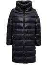 Herno Iconico Woman Puffer Midnight Blue Size 4 Polyamide