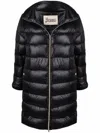 Herno Matilde Midi Down Jacket In Black