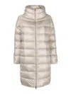 Herno Women Matilde Midi Down Jacket In Pink