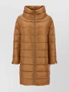 Herno Iconico Woman Puffer Camel Size 12 Polyamide In Brown