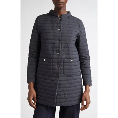 HERNO HERNO MATTE TO SHINY REVERSIBLE DOWN COAT