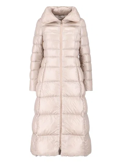 HERNO MAXI BELTED DOWN JACKET