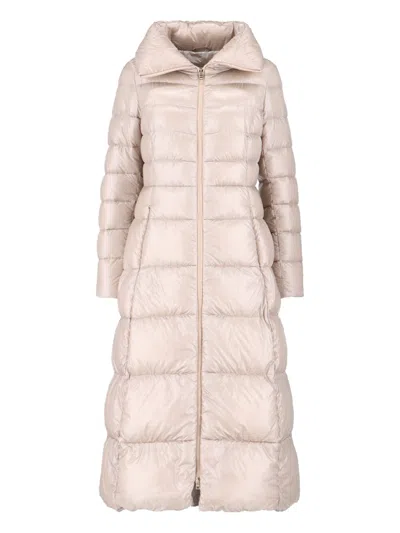 HERNO MAXI BELTED DOWN JACKET