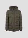 Herno Medium Down Jacket For Winter 2025 In Green