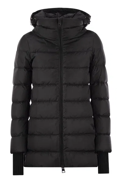 HERNO HERNO MEDIUM DOWN JACKET WITH HOOD