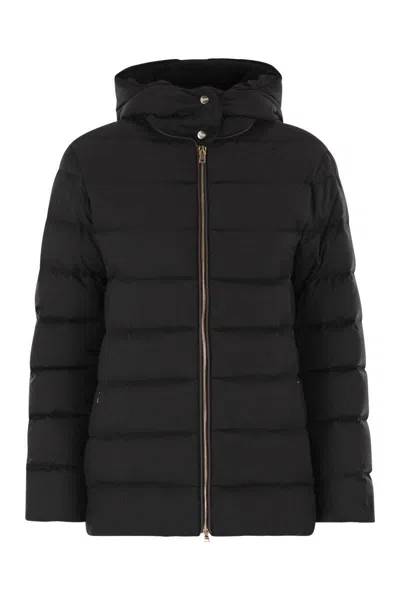 HERNO HERNO MEDIUM DOWN JACKET WITH HOOD