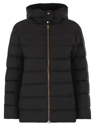 HERNO MEDIUM DOWN JACKET WITH HOOD