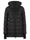 Herno A-shape Puffer Jacket With Hood In Black