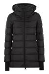 Herno Medium Down Jacket With Hood In Black