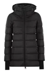 Herno Medium Down Jacket With Hood In Black