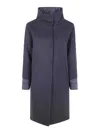 Herno Medium Full Zip Jacket Clothing In Blue