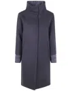 Herno Medium Full Zip Jacket Clothing In Blue