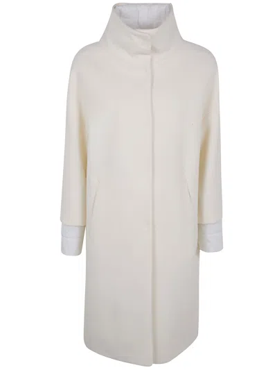 Herno Medium Full Zip Jacket In Neutral