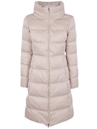 Herno Medium Full Zip Jacket In Pink