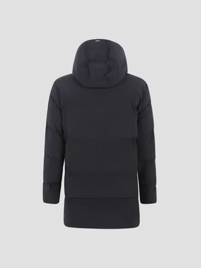 Herno Medium Men's Insulated Jacket In Blue